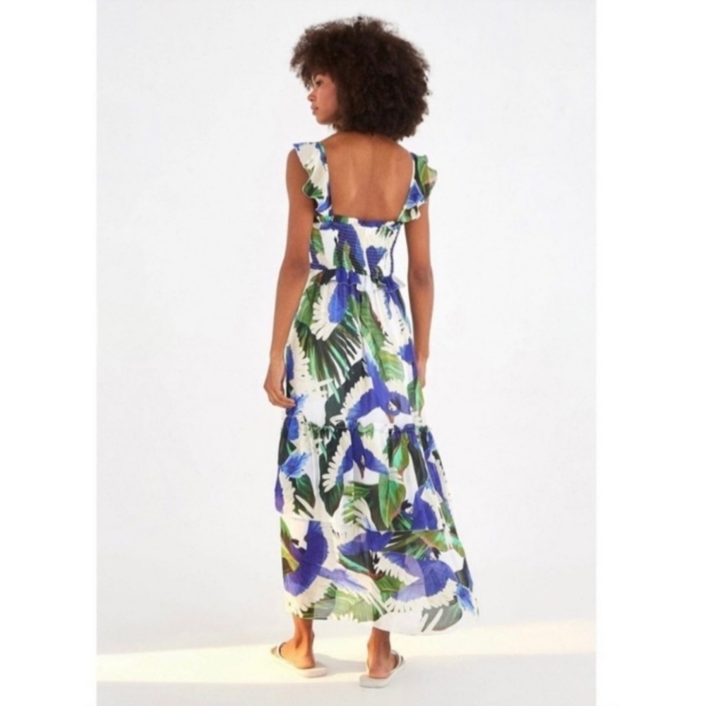 FARM Rio Blue Wind Maxi Dress - Picture 3 of 4
